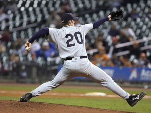 baseball player throwing athlete elbow injury